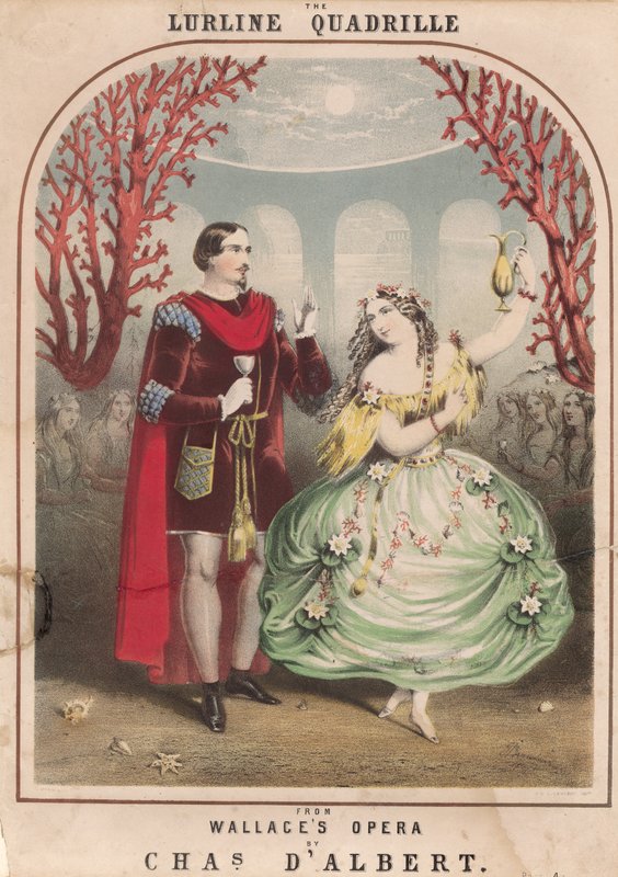 Lurline Quadrille，1860年 作者 英语学校