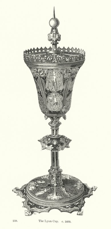 林恩杯（c 1400） 作者 英语学校
