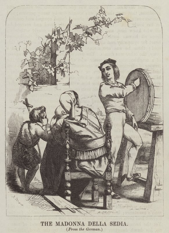 The Madonna della Sedia (engraving) 作者 英语学校