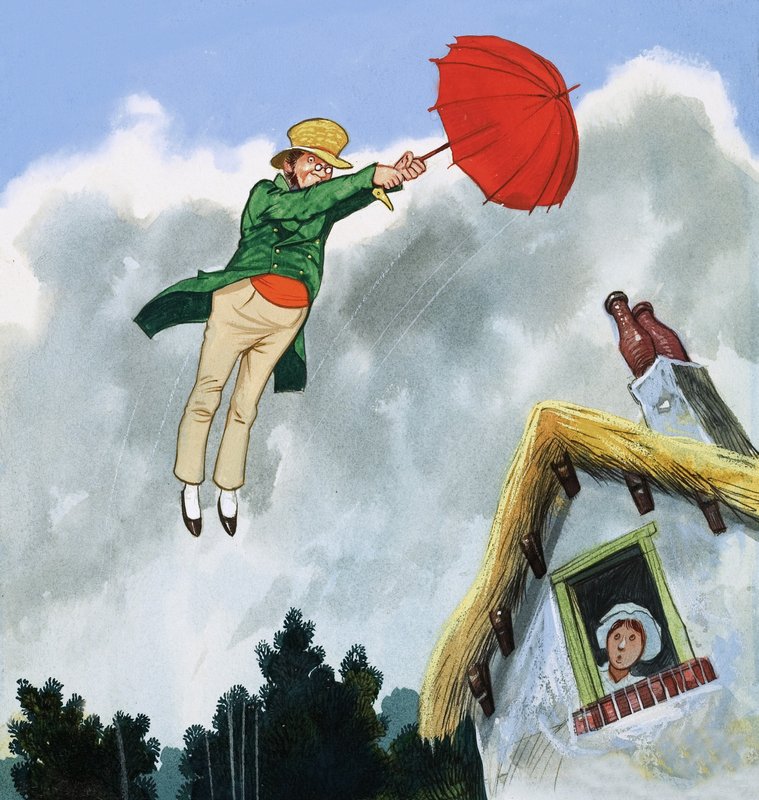 魔术伞 作者 英语学校