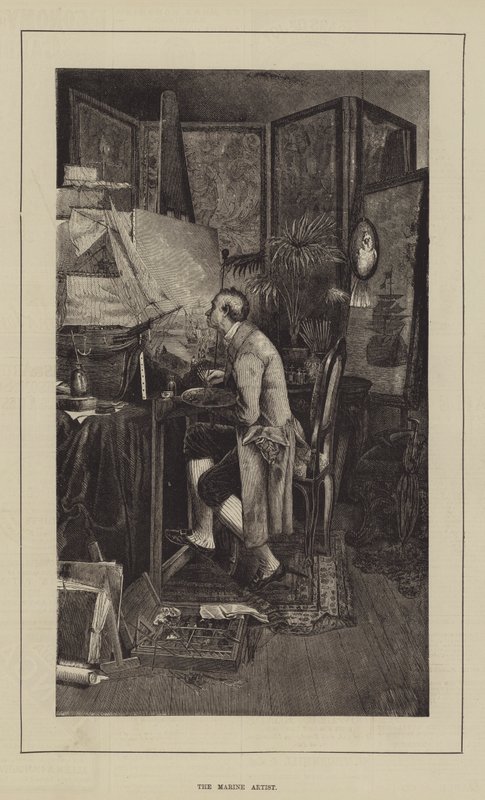 海洋艺术家（版画） 作者 英语学校