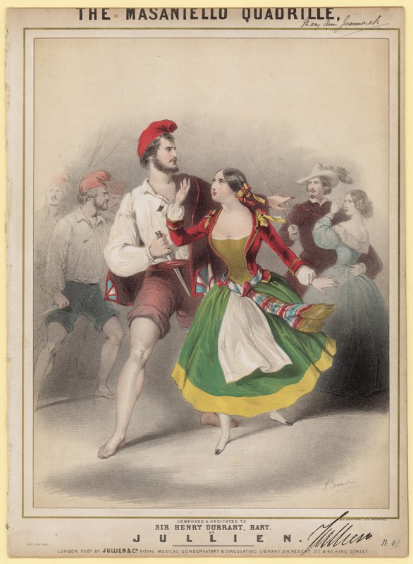 Masaniello Quadrille 作者 英语学校