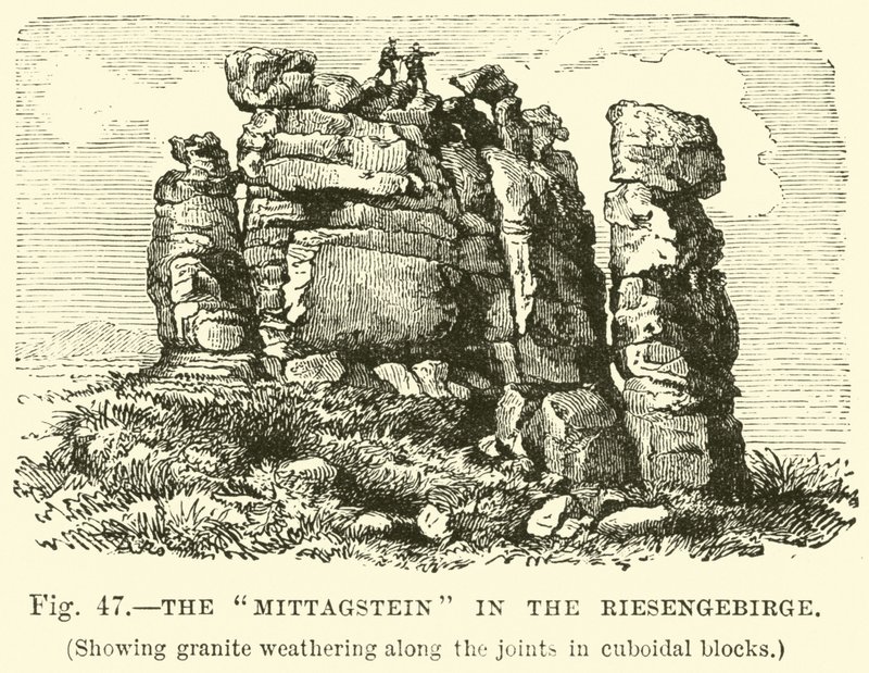 巨山中的Mittagstein 作者 英语学校