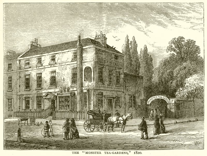 怪物茶园。 1820 作者 英语学校