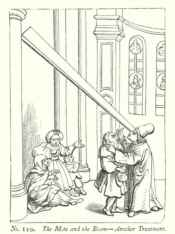 The Mote and the Beam, Another Treatment (engraving) 作者 英语学校