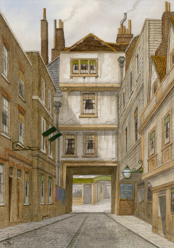 The Old Bull Inn，阿尔德盖特 作者 英语学校