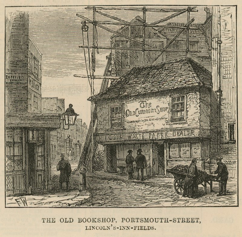 The Old Curiosity Shop，Portsmouth Street，Lincolns Inn Fields 作者 英语学校