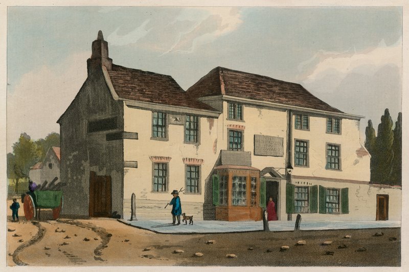 The Old Pied Bull Inn，伊斯灵顿 作者 英语学校