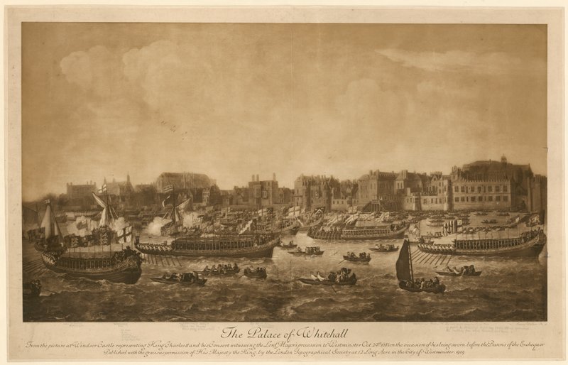 白宫，1683年 作者 英语学校