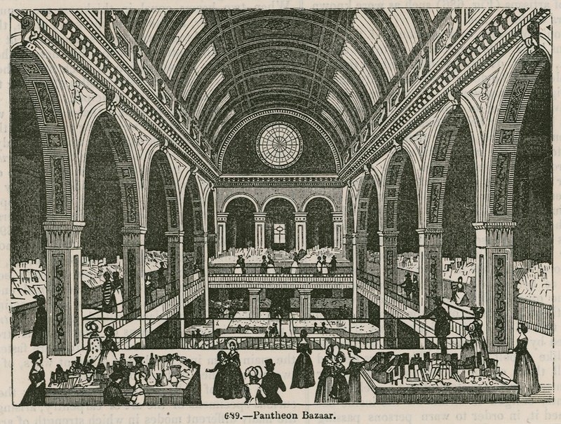 Pantheon Bazaar，牛津街，伦敦 作者 英语学校