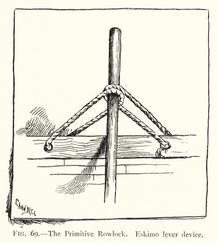 The Primitive Rowlock, Eskimo 杠杆装置（光刻） 作者 英语学校