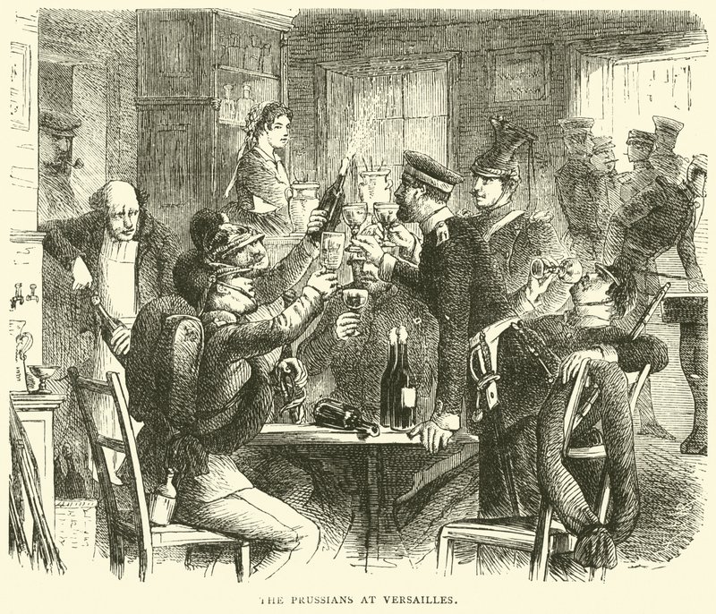 1870年10月，凡尔赛宫的普鲁士人 作者 英语学校
