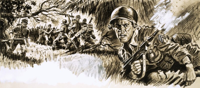 游骑兵遭遇伏击 作者 英语学校