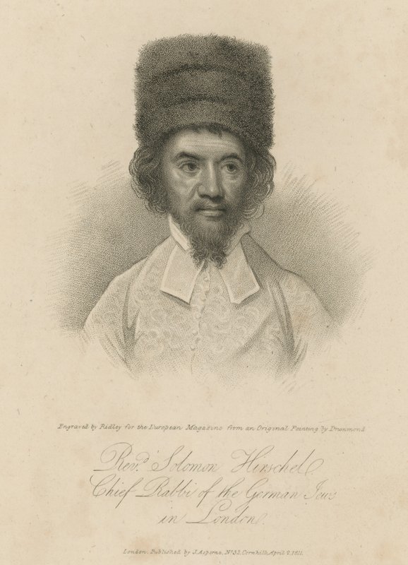 Reverend Solomon Hirschel，伦敦德国旅馆的首席拉比 作者 英语学校