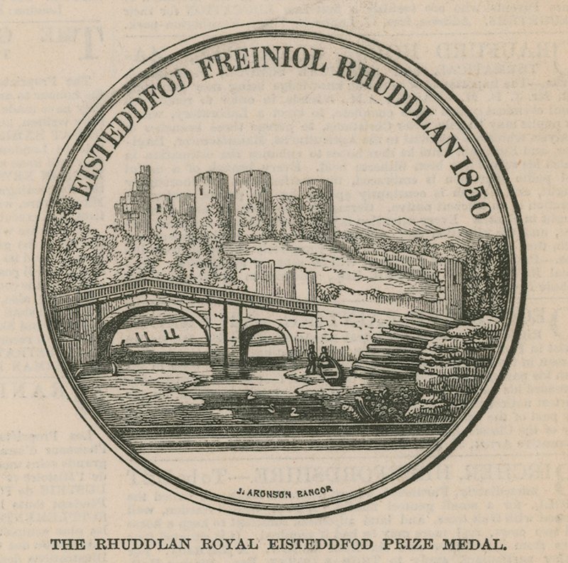 Rhuddlan Royal Eisteddfod奖章 作者 英语学校