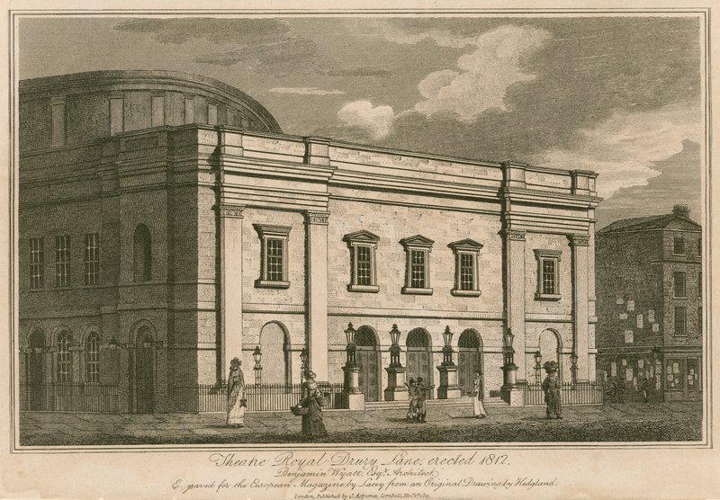 伦敦德鲁里巷的皇家剧院建于1812年 作者 英语学校