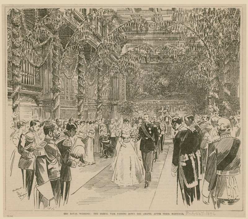 皇家婚礼，1896年7月23日 作者 英语学校