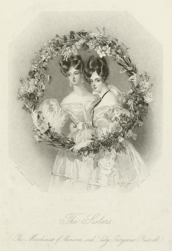 姐妹们，Abercorn的侯爵夫人和Georgiana Russell夫人 作者 英语学校