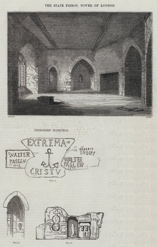 The State Prison, Tower of London (engraving) 作者 英语学校