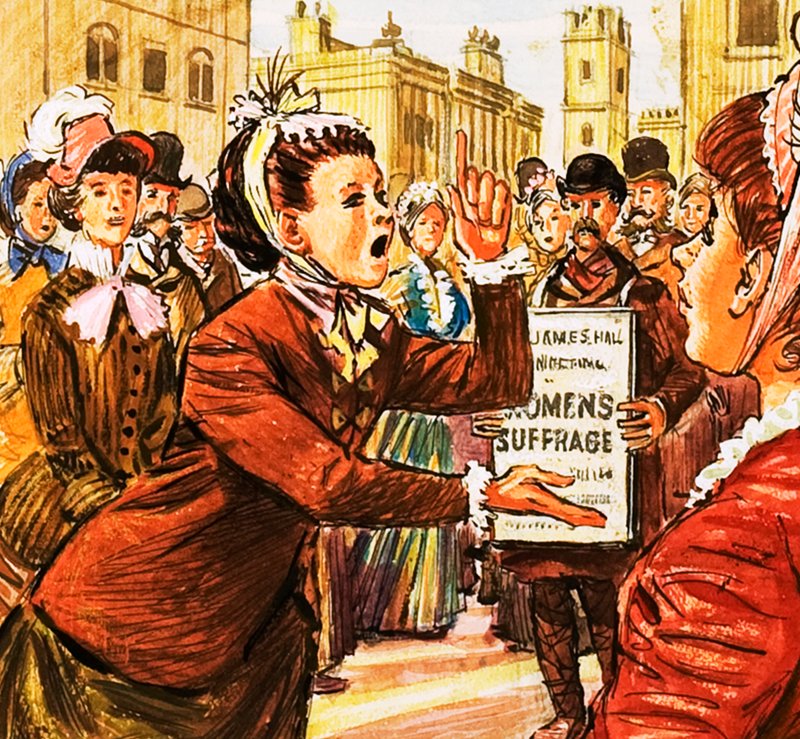 Suffragette运动 作者 英语学校