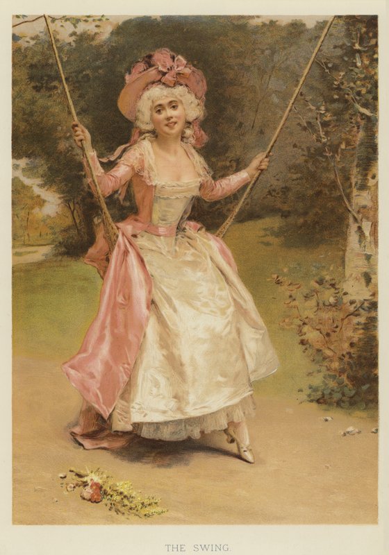 The Swing (chromolitho) 作者 英语学校