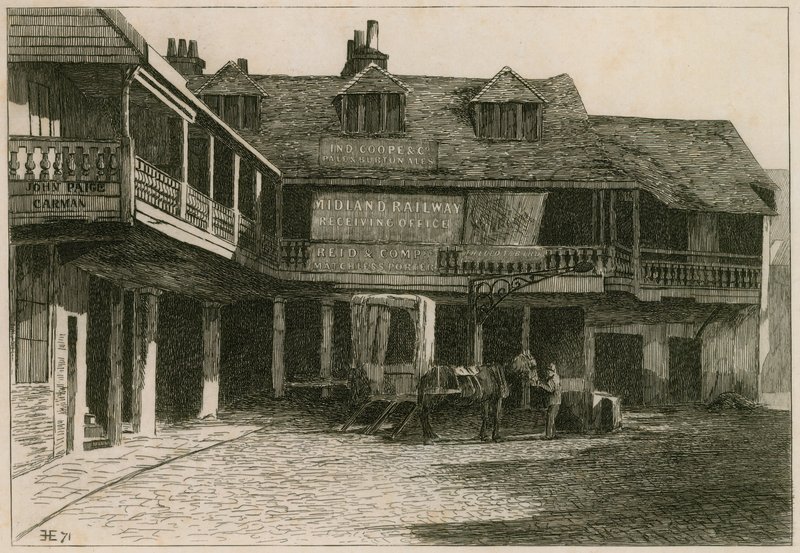 The Tabard Inn，Southwark 作者 英语学校