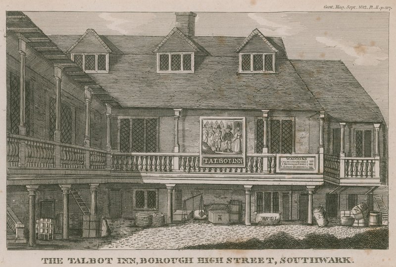 The Tabard Inn，Southwark 作者 英语学校