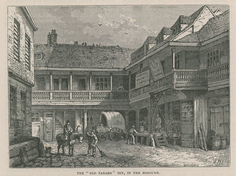 The Tabard Inn，Southwark 作者 英语学校