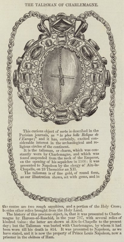 The Talisman of Charlemagne (engraving) 作者 英语学校