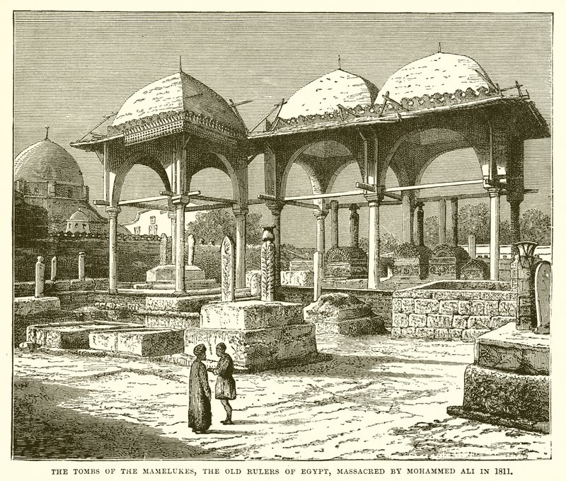 1811年穆罕默德·阿里（Mohammed Ali）屠杀了穆斯林统治者马穆鲁克斯（Mamelukes）的墓葬 作者 英语学校