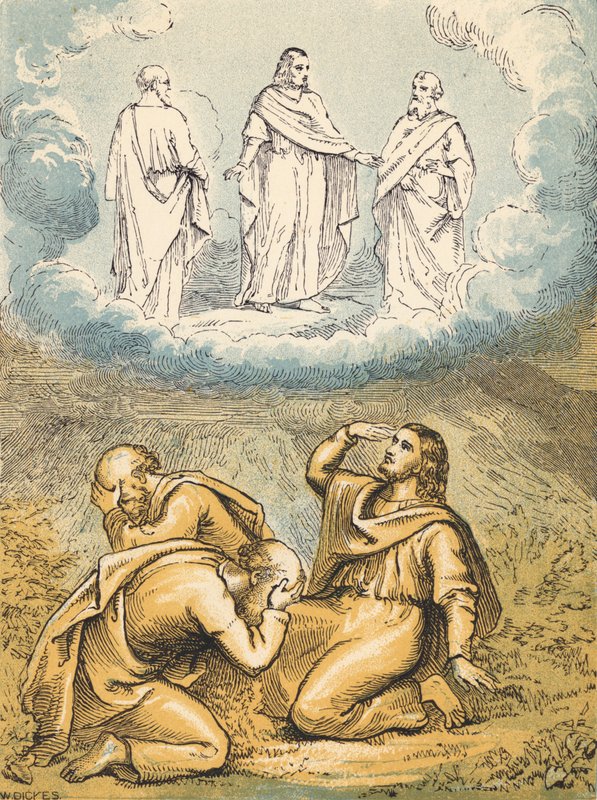 The Transfiguration (coloured engraving) 作者 英语学校