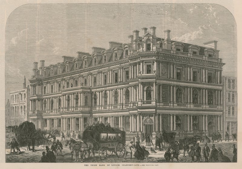 伦敦联合银行在Chancery Lane 作者 英语学校