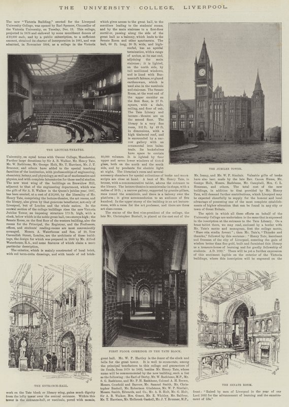 利物浦大学学院（版画） 作者 英语学校