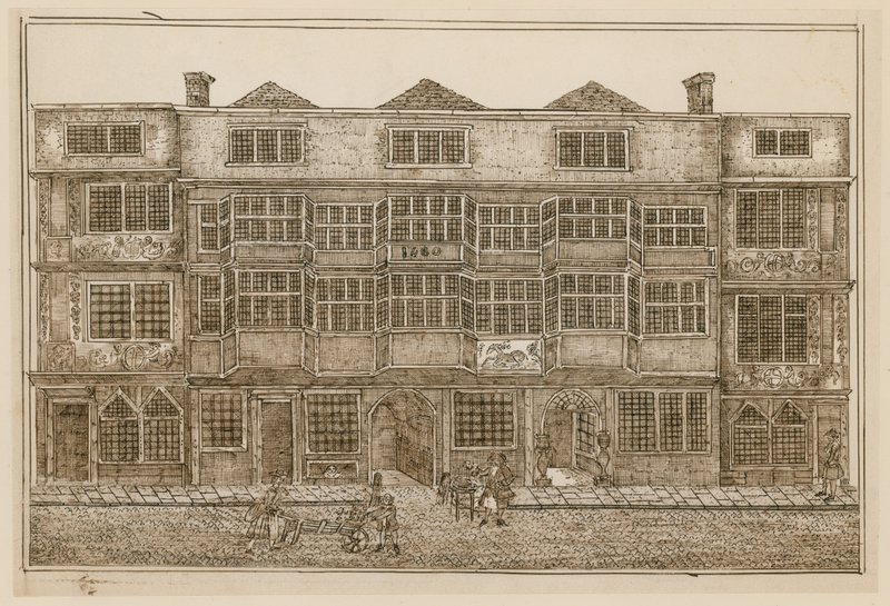 白鹿，Bishopsgate街 作者 英语学校