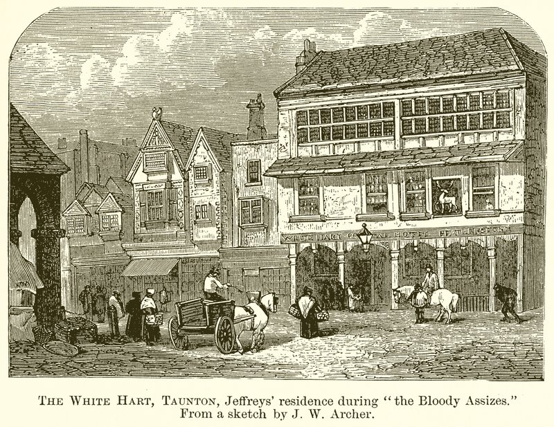 The White Hart，Taunton，Jeffreys Residence在Bloody Assizes期间 作者 英语学校