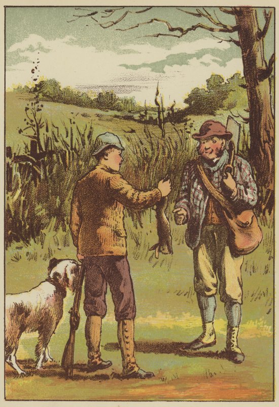 The first kill (coloured engraving) 作者 英语学校