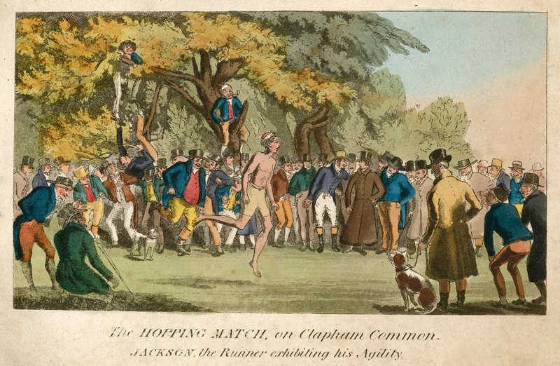 Clapham Common的跳跃比赛 作者 英语学校