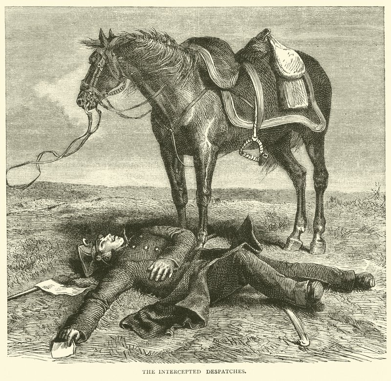 被截获的派遣，1871年1月 作者 英语学校