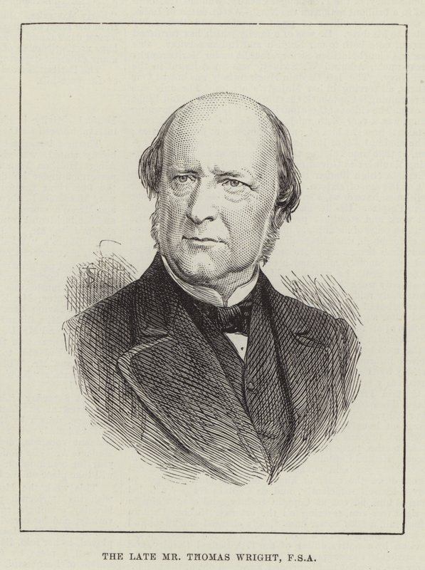 已故的 Thomas Wright 先生，FSA（雕刻） 作者 英语学校