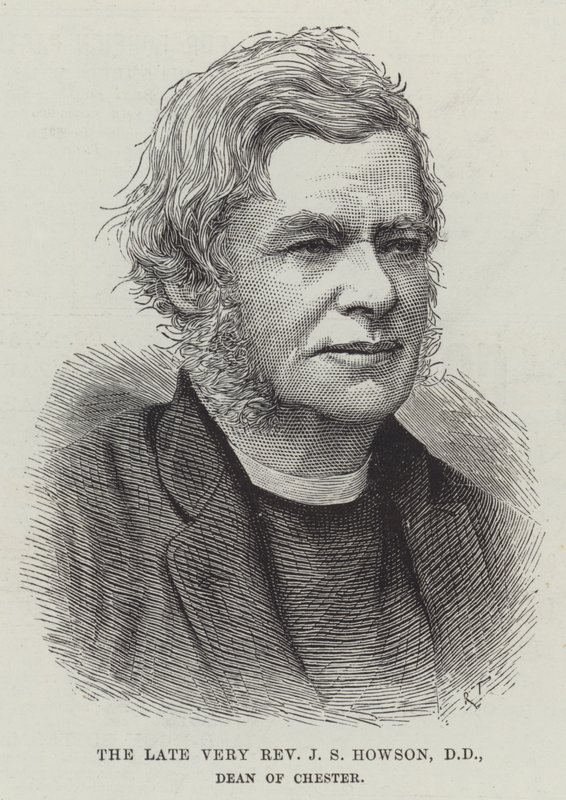 The late Very Reverend J S Howson, DD, Dean of Chester (engraving) 作者 英语学校