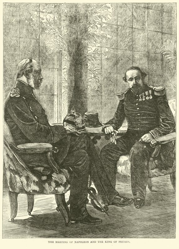 拿破仑和普鲁士国王的会议，1870年9月 作者 英语学校