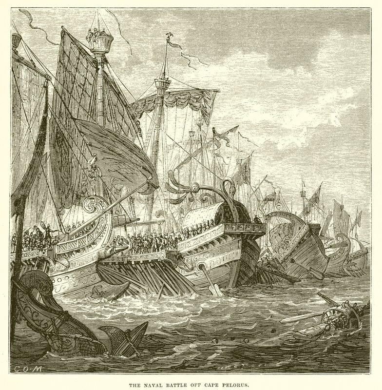 Cape Pelorus的海战 作者 英语学校