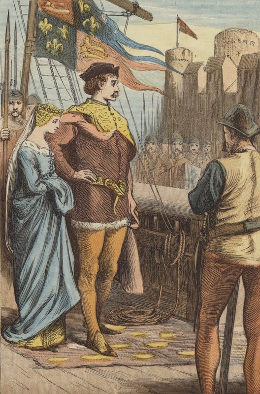 The relief of Acre by Prince Edward (coloured engraving) 作者 英语学校