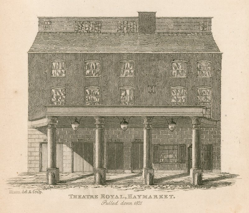 伦敦干草市场皇家剧院于1821年停工 作者 英语学校