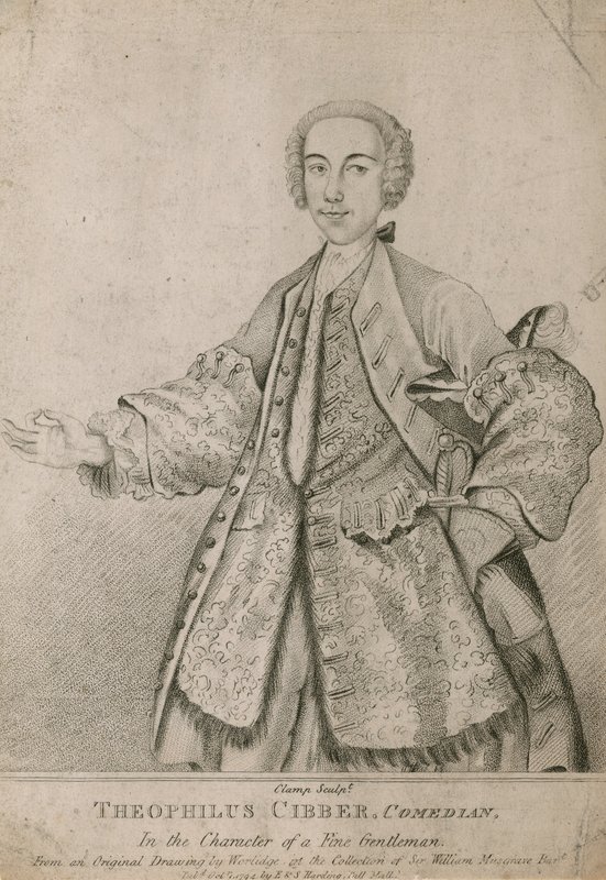 Theophilis Cibber，喜剧演员 作者 英语学校