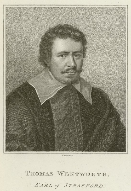 Thomas Wentworth, Earl of Strafford (engraving) 作者 英语学校