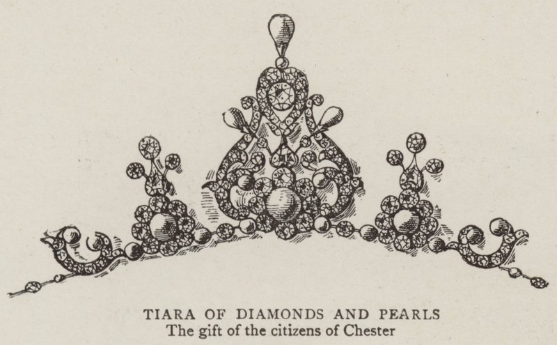 Tiara of Diamonds and Pearls (engraving) 作者 英语学校