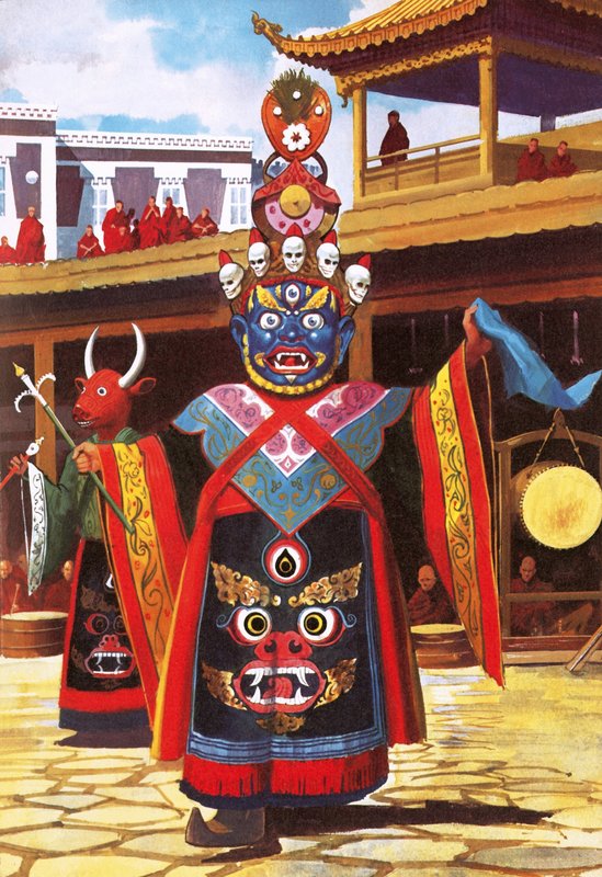 西藏恶魔之舞 作者 英语学校