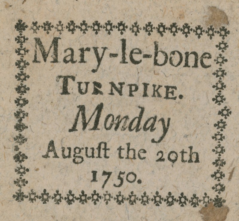 Mary-le-Bone收费公路的门票 作者 英语学校