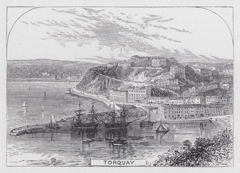 Torquay (engraving) 作者 英语学校